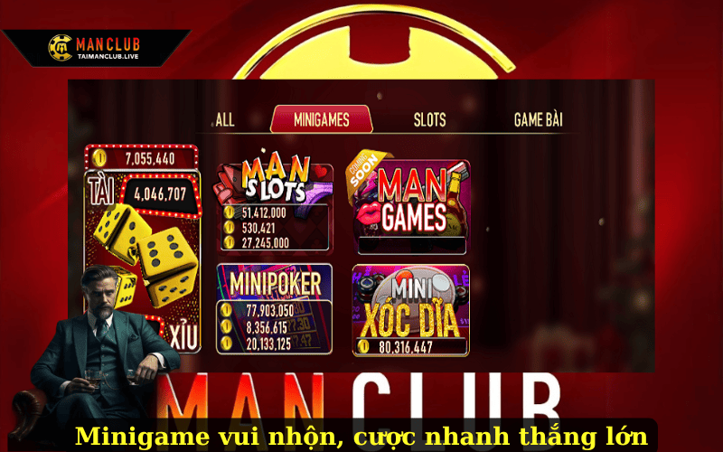 Minigame vui nhộn, cược nhanh thắng lớn
